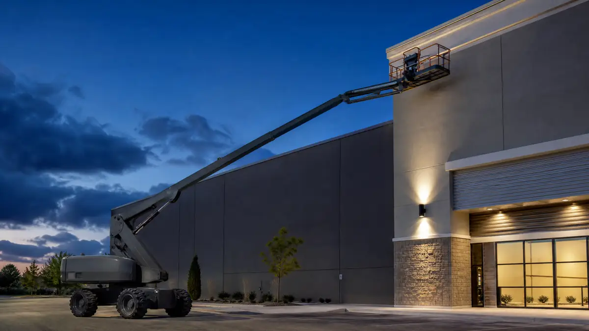 Boom Lifts jobsite access in Salt Lake City